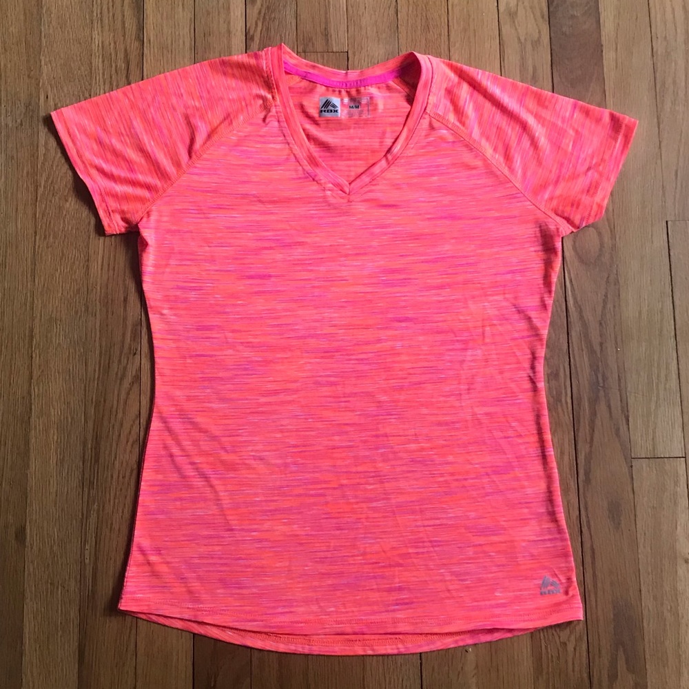 RBX neon pink athletic top